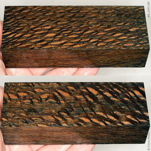 Stabilized lacewood block