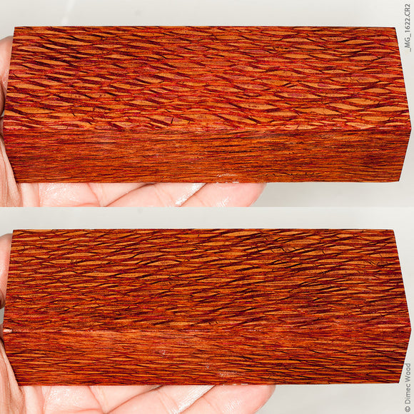 Stabilized lacewood block