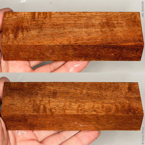 Stabilized acacia koa wood block