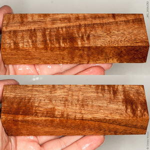 Stabilized acacia koa wood block