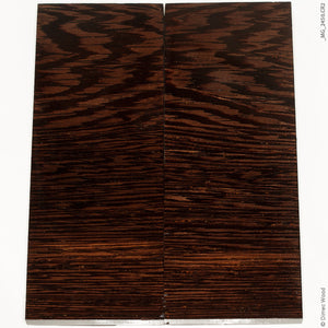 Stabilized natural wenge wood panels