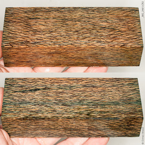 Stabilized lacewood block