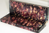 Stabilized wood box elder burl panels