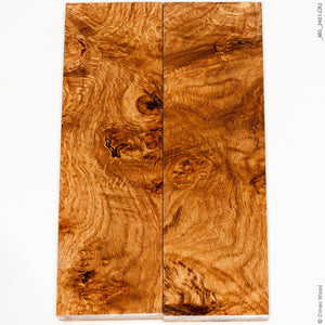 Stabilized wood oak burl panels