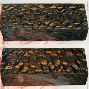 Stabilized lacewood block