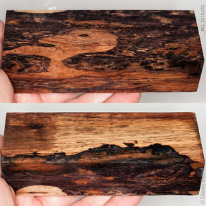 Natural wood vietnamese rosewood burl block