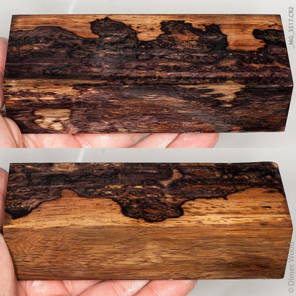 Natural wood vietnamese rosewood burl block