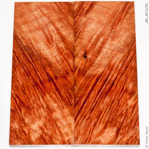 Stabilized wood redwood lace burl panels