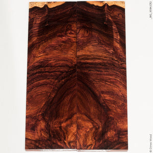 Natural wood honduran rosewood burl panels