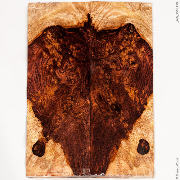 Natural wood honduran rosewood burl panels