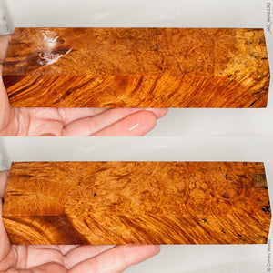 Stabilized wood river tamarind burl block