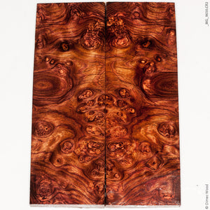 Natural wood honduran rosewood burl panels