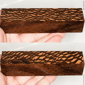 Stabilized lacewood block