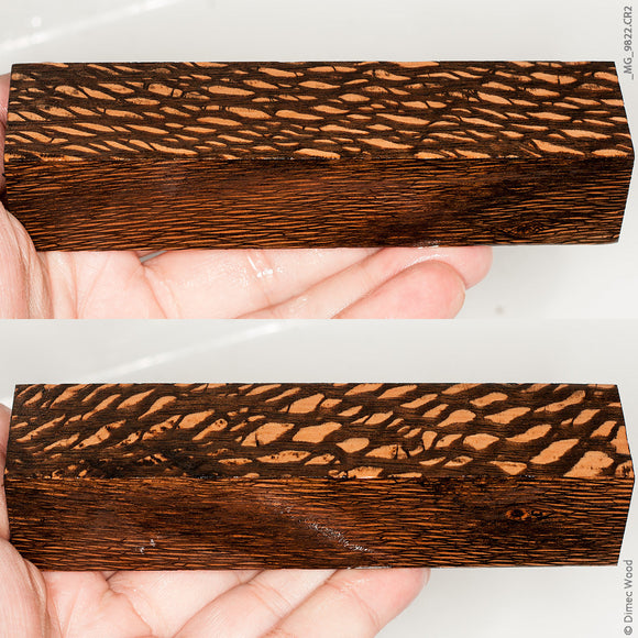 Stabilized lacewood block